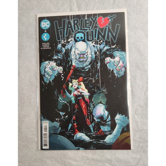 DC Comics Harley Quinn Lot Of 3 With 1 Sticker NM/VG - Picture 3 of 7